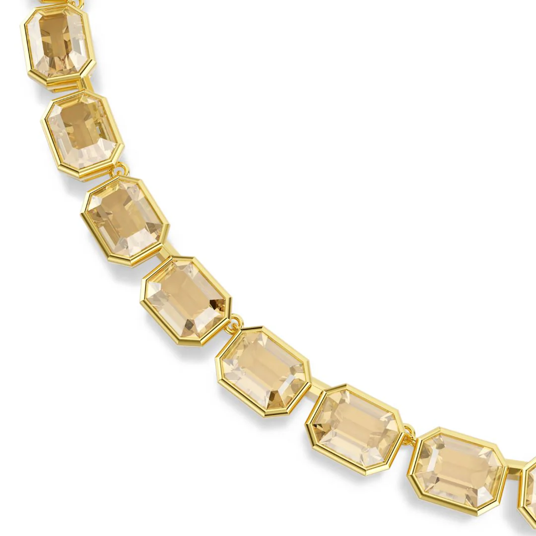 Swarovski Millenia kaulakoru, keltakullanväri ja ruskeat kristallit 5718674 - Image 3