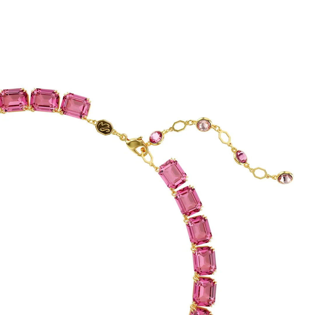 Swarovski Millenia kaulakoru, keltakullanväri ja pinkit kristallit 5683429 - Image 4