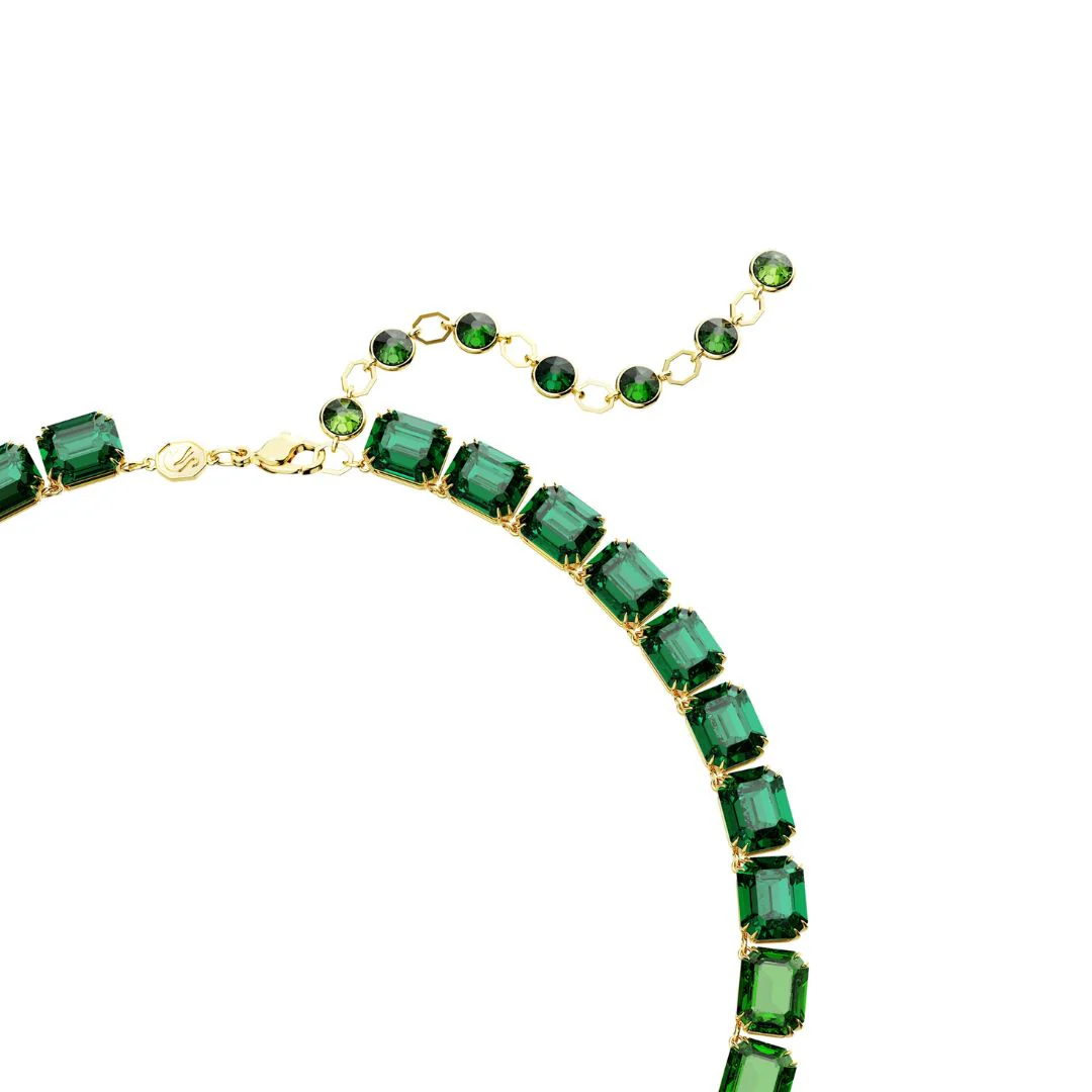Swarovski Millenia kaulakoru, keltakullanväri ja vihreät kristallit 5671257 - Image 2