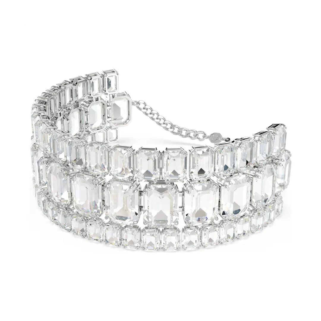 Swarovski Millenia kaulakoru, vaalea metalli ja kirkkaat kristallit 5696290 - Image 2
