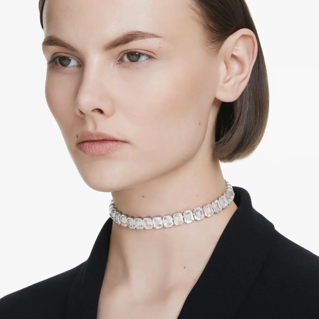 Swarovski Millenia kaulakoru, vaalea metalli ja kirkkaat kristallit 5696292 - Image 2