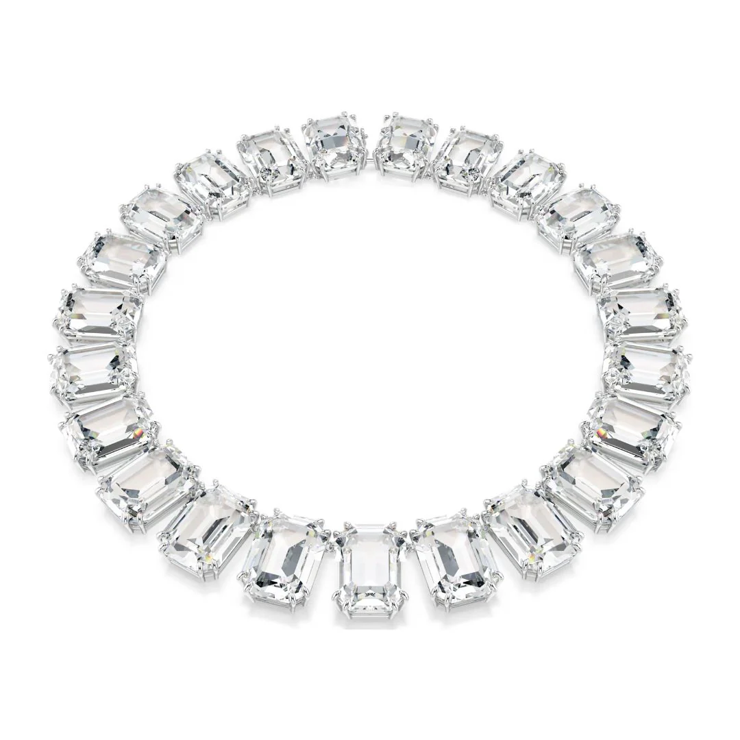Swarovski Millenia kaulakoru, vaalea metalli ja kirkkaat kristallit 5714395