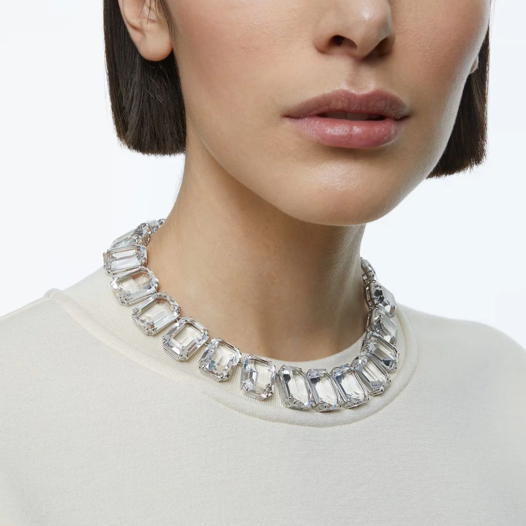 Swarovski Millenia kaulakoru, vaalea metalli ja kirkkaat kristallit 5714395 - Image 2
