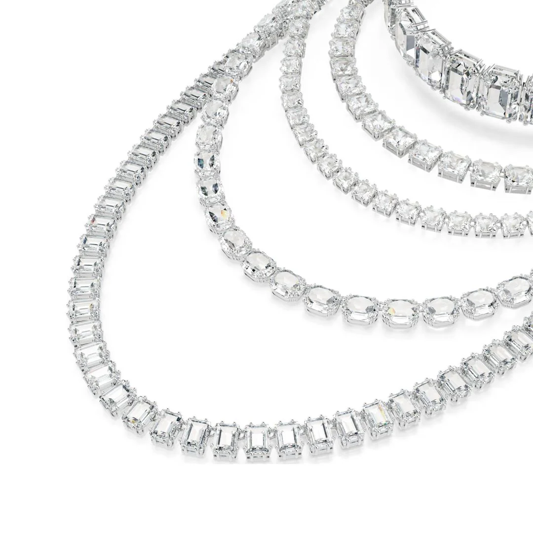 Swarovski Millenia kaulakoru, vaalea metalli ja kirkkaat kristallit 5717913 - Image 3