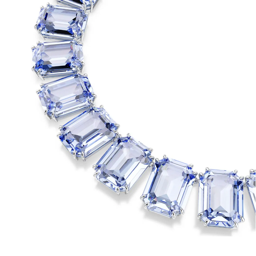 Swarovski Millenia kaulakoru, vaalea metalli ja siniset kristallit 5714397 - Image 2