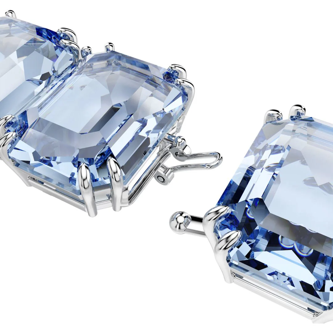 Swarovski Millenia kaulakorun jatkopala, vaalea metalli ja siniset kristallit 5720628 - Image 2