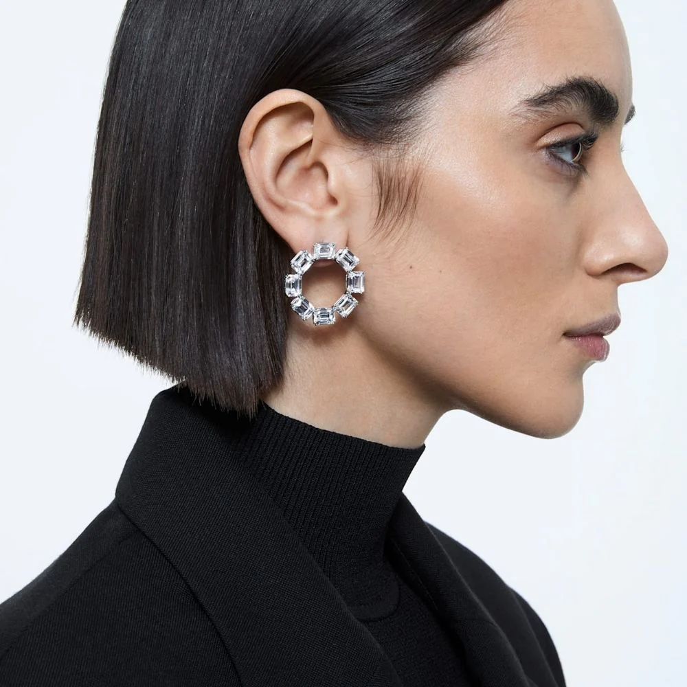 Swarovski Millenia korvakorut, valkoinen 5602780 - Image 2