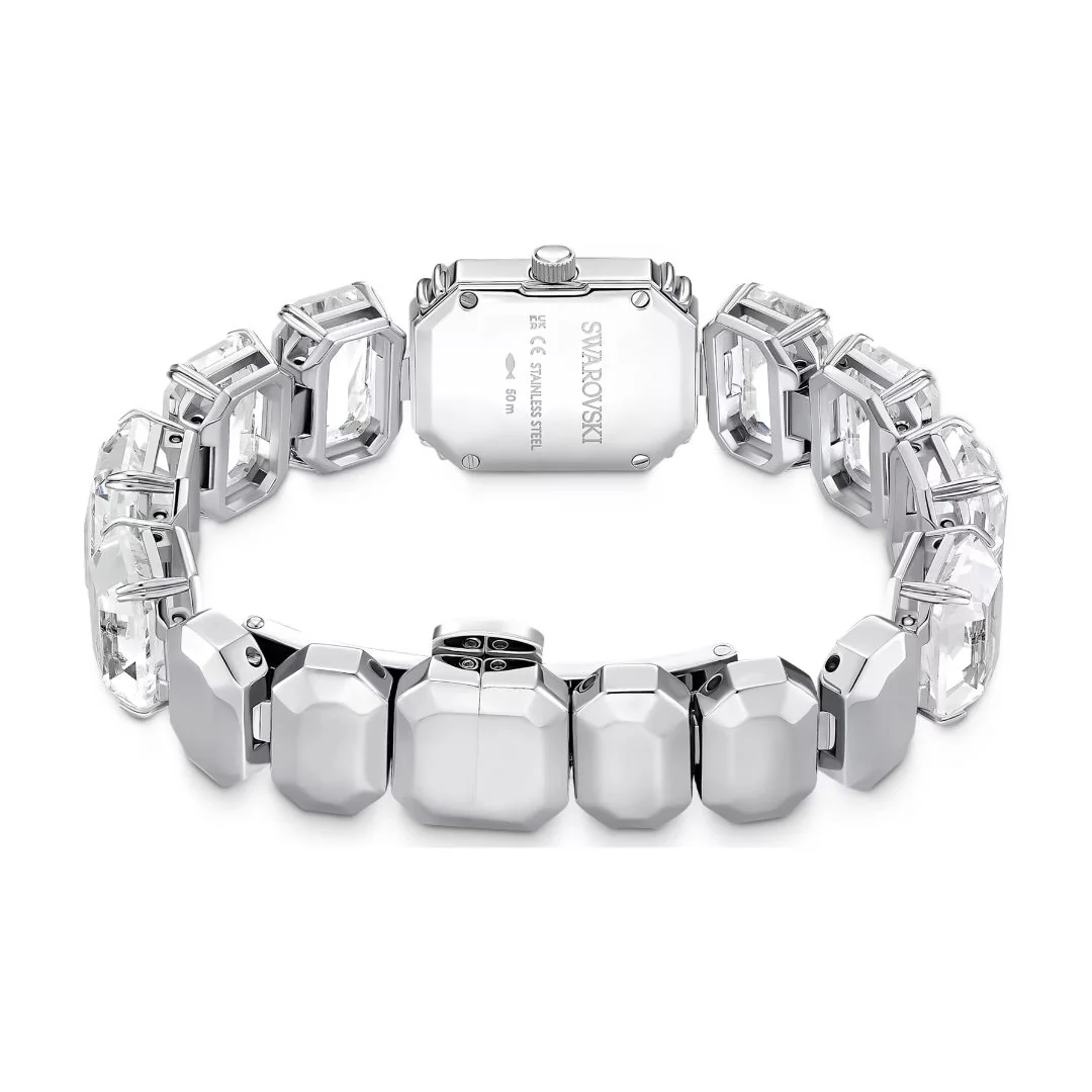 Swarovski Millenia octagon rannekello, vaalea metalli ja kirkkaat kristallit, 5729182 - Image 4