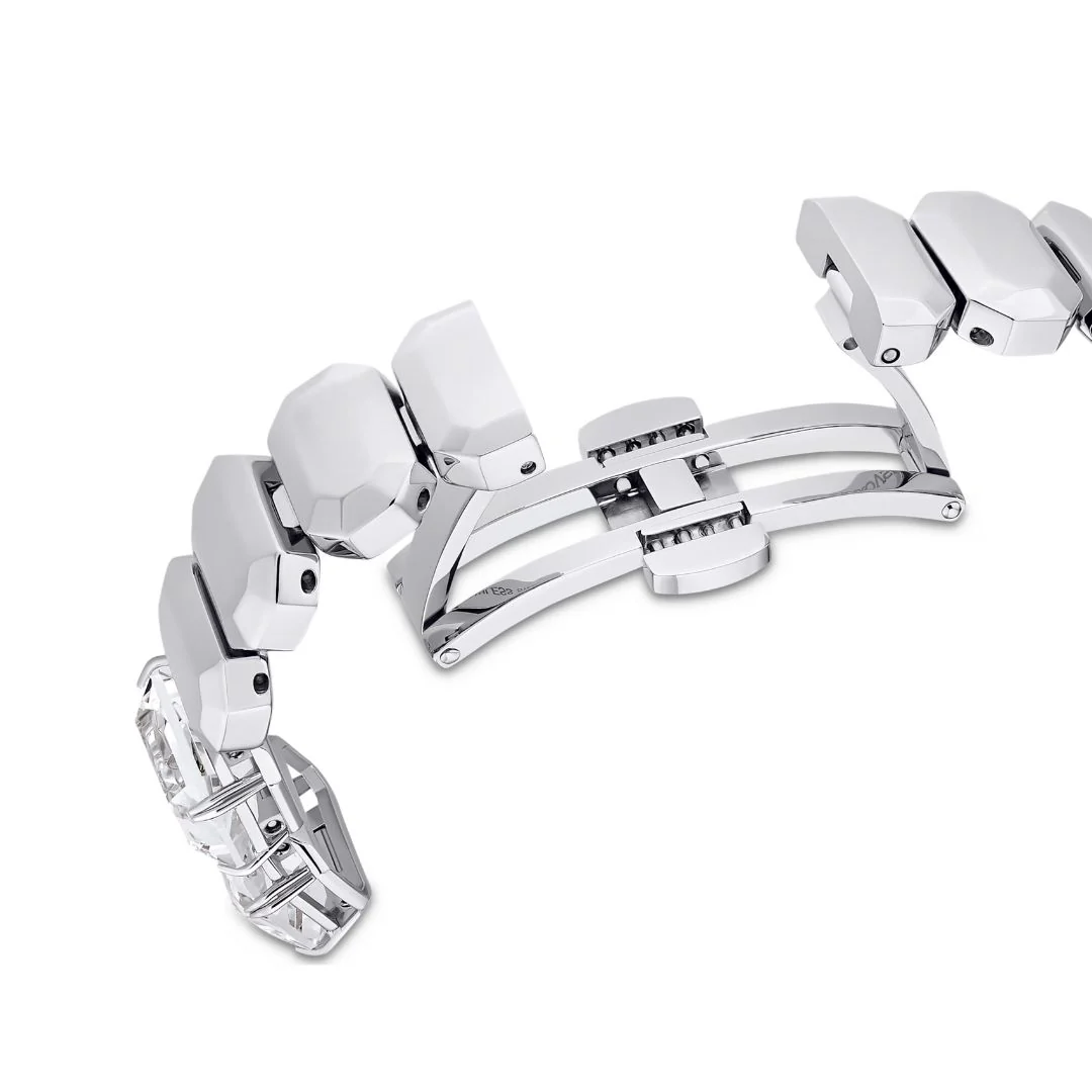 Swarovski Millenia octagon rannekello, vaalea metalli ja kirkkaat kristallit, 5729182 - Image 6
