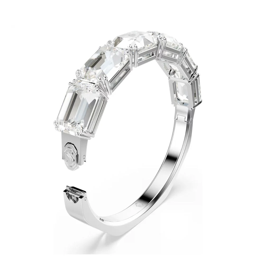 Swarovski Millenia rannekoru, vaalea metalli ja kirkkaat kristallit - Image 3
