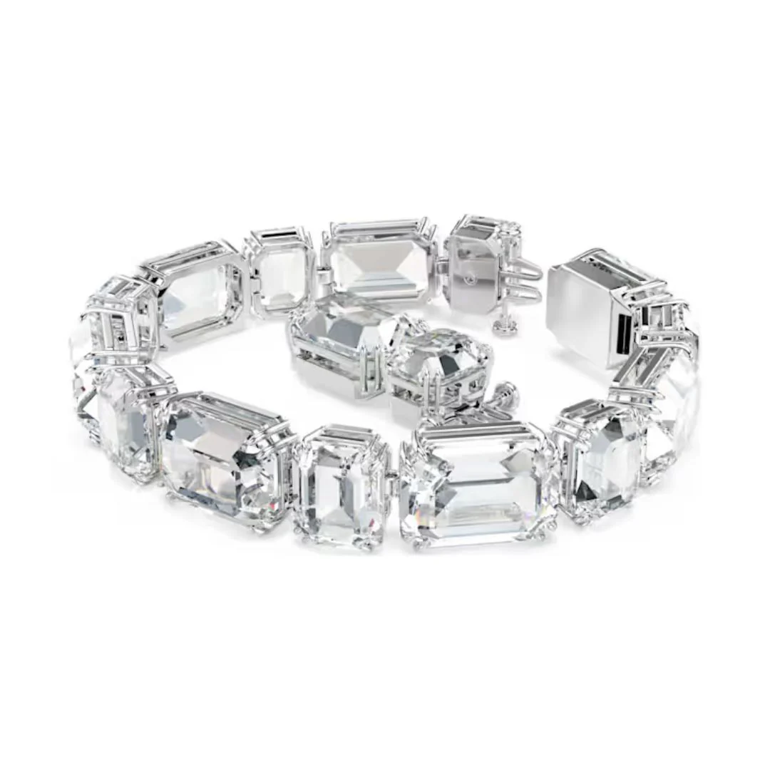 Swarovski Millenia rannekoru, vaalea metalli ja kirkkaat kristallit 5705770 - Image 2