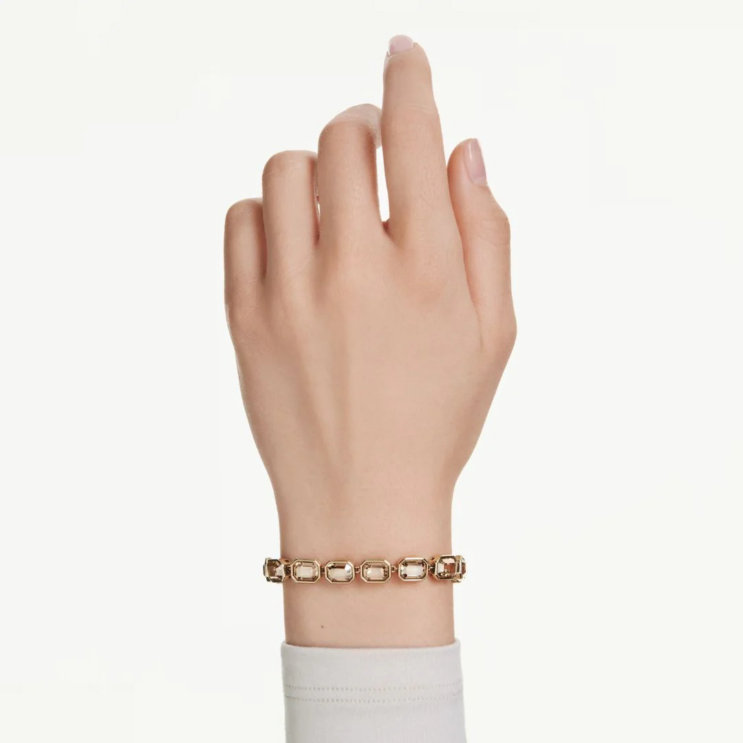 Swarovski Millenia rannekoru, keltakullanväri ja ruskeat kristallit 5720912 - Image 2