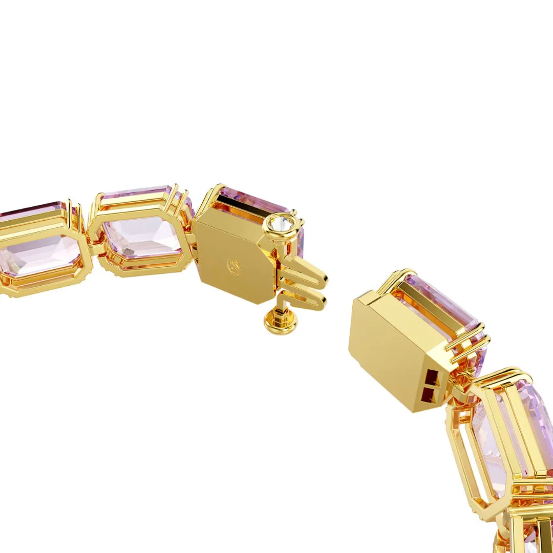 Swarovski Millenia Tennis rannekoru, keltakullanväri ja violetit kristallit 5720487 - Image 3