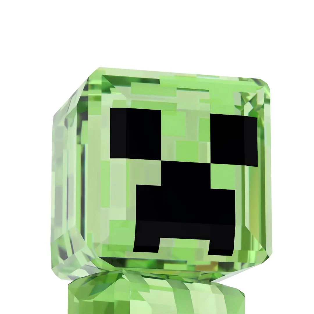 Swarovski Minecraft Creeper -kristallifiguuri, 5701249 - Image 4