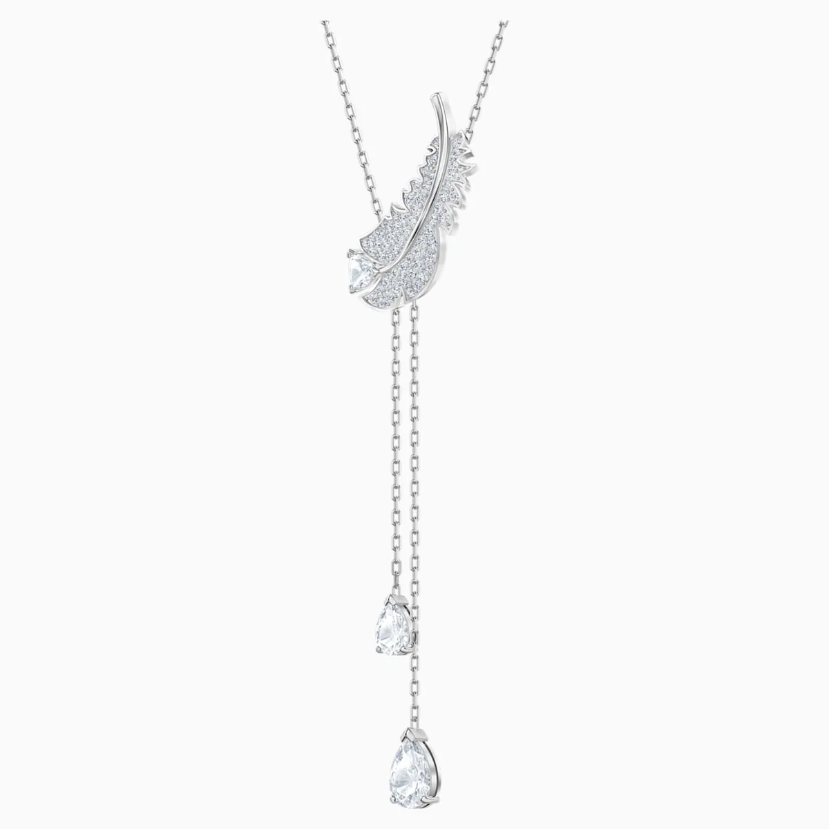 Swarovski Nice Y kaulakoru, valkoinen - Image 3