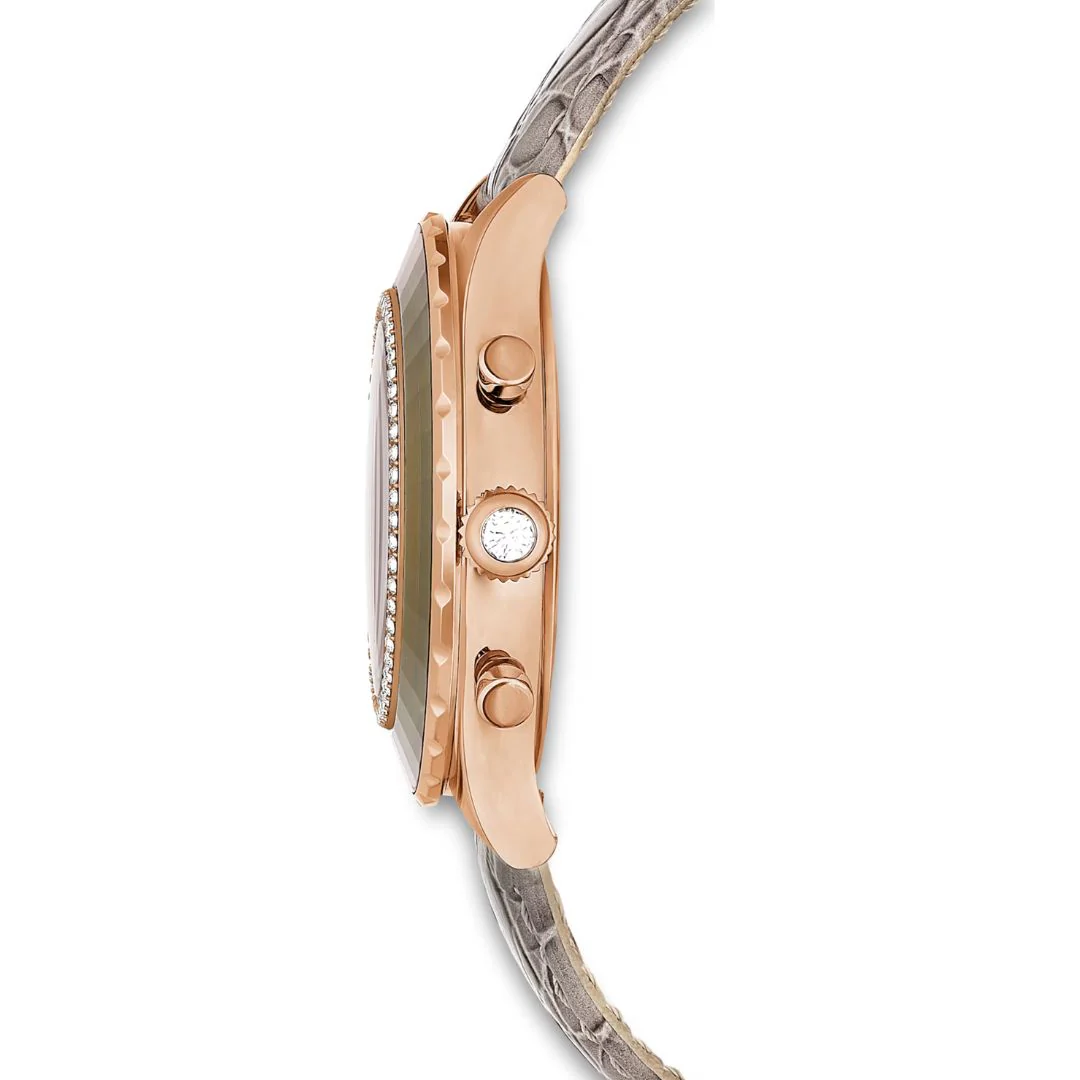 Swarovski Octea chrono rannekello, ruusukullanväri ja kirkkaat kristallit, 5671153 - Image 5