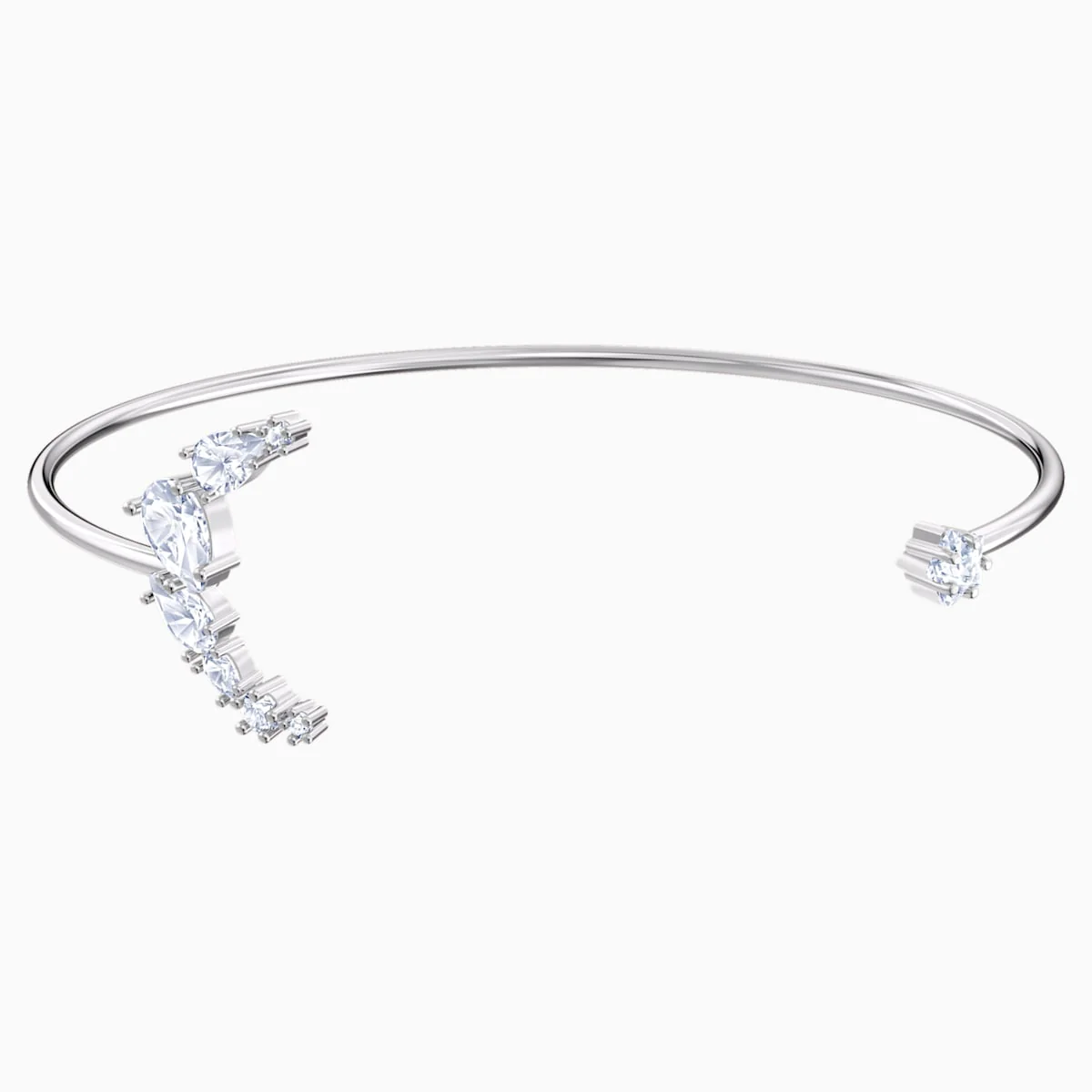 Swarovski Pénelope Cruz Moonsun Cuff, kristallirannekoru, kirkas 5508443