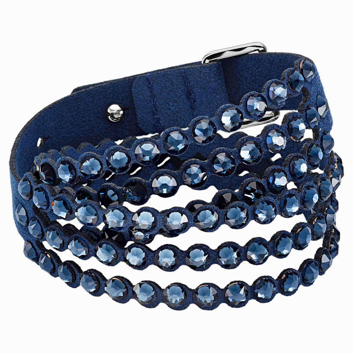 Swarovski Power Collection kristallirannekoru, tummansininen
