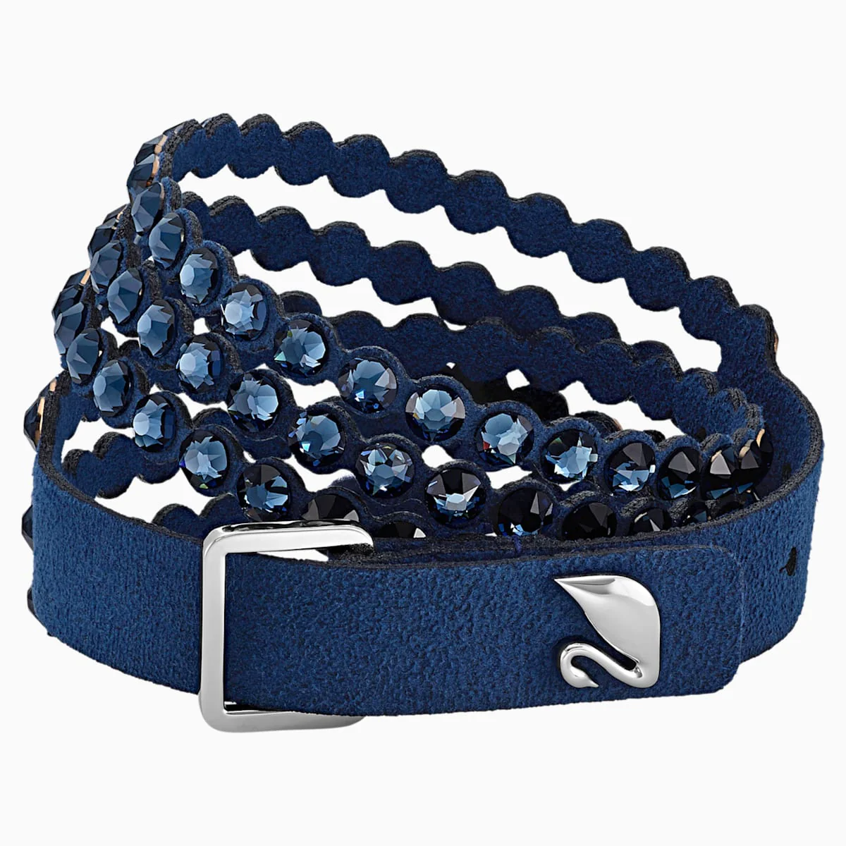 Swarovski Power Collection kristallirannekoru, tummansininen - Image 3