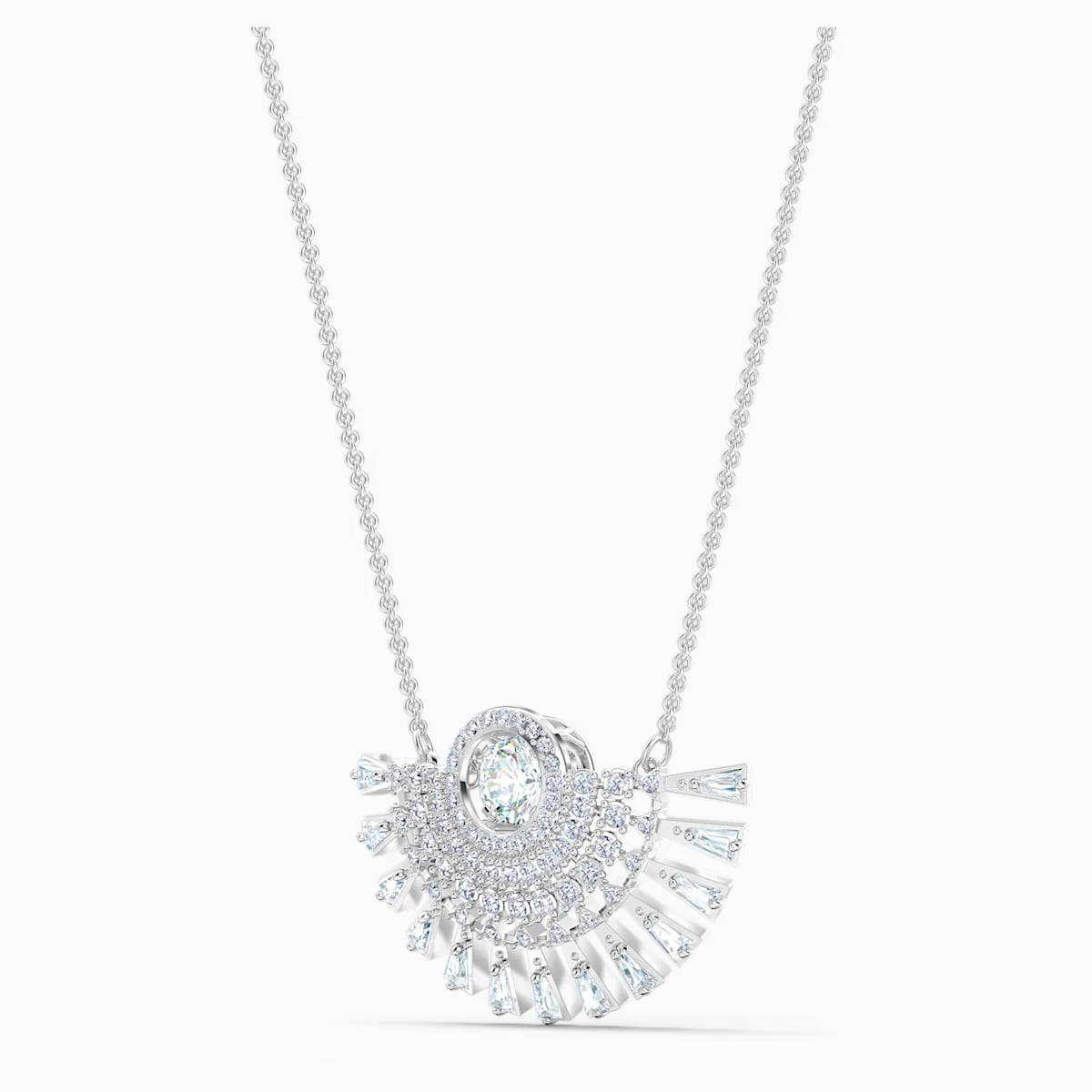 Swarovski Sparkling Dance Dial Up kaulakoru, valkoinen