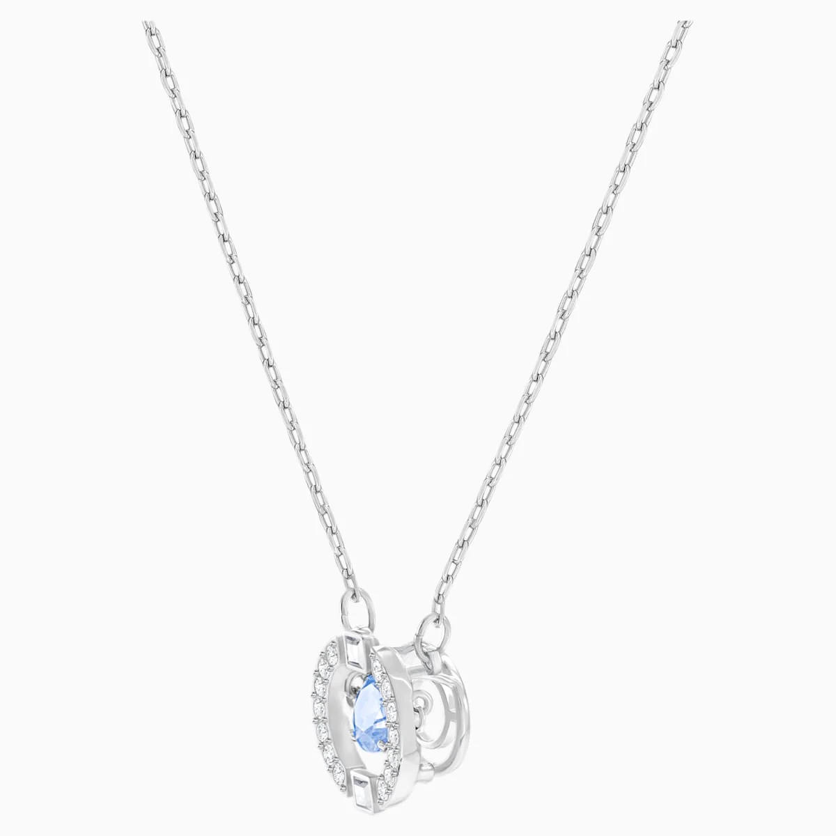 Swarovski Sparkling Dance kaulakoru, sininen - Image 3