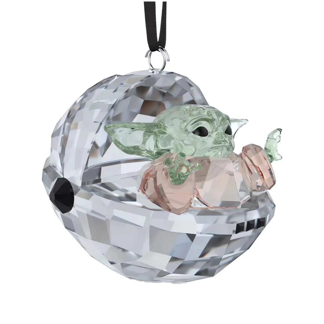 Swarovski Star Wars The Mandalorian Grogu Ornament, 5652545 - Image 3