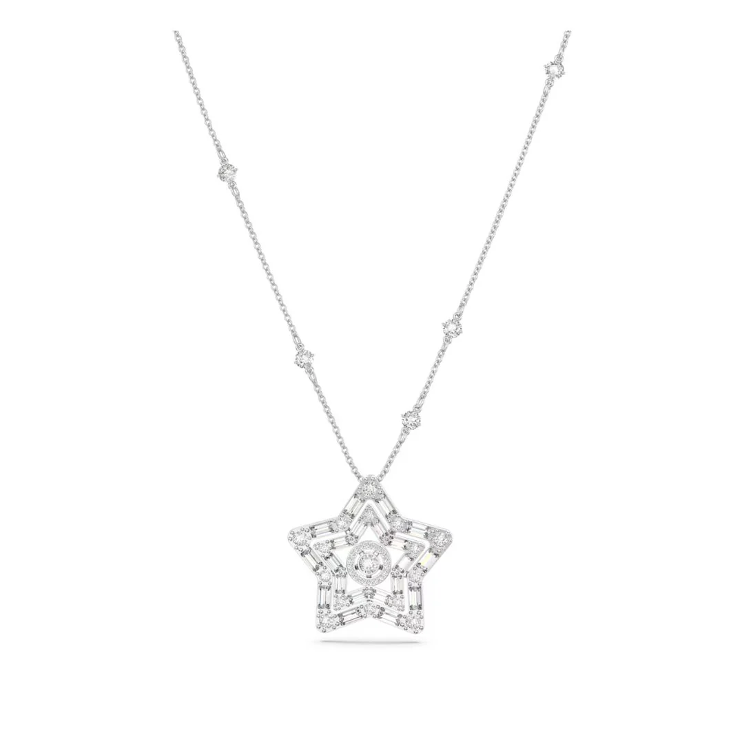 Swarovski Stella riipus, vaalea, kirkkaat kristallit
