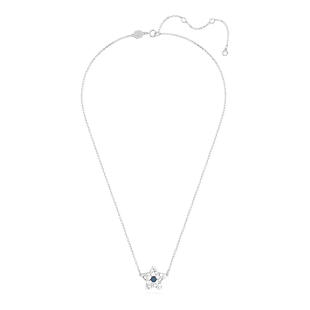 Swarovski Stella Star riipus, vaalea metalli ja siniset kristallit 5639186 - Image 3