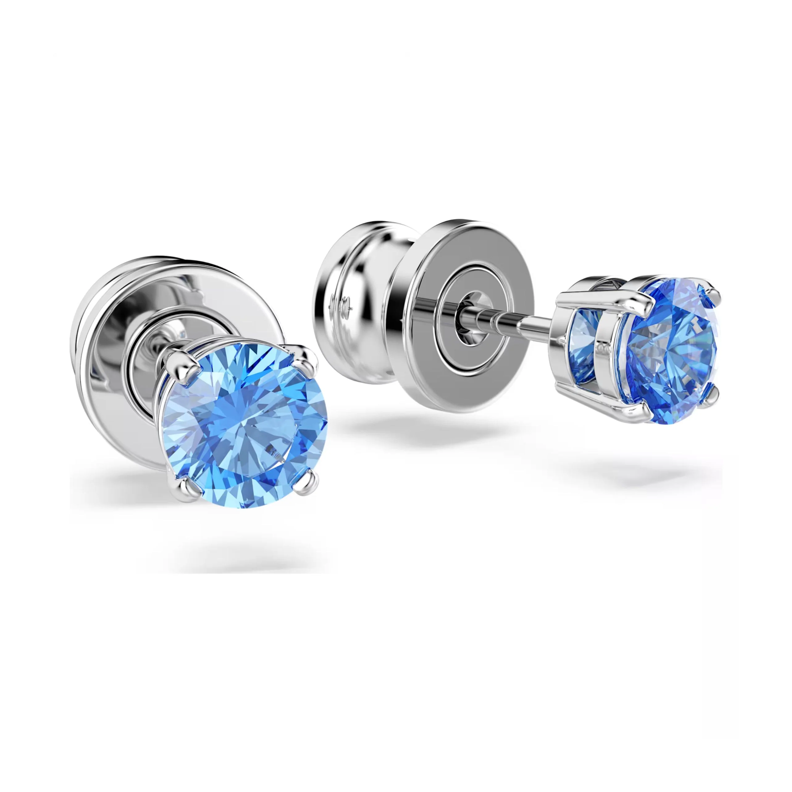 Swarovski Stilla Attract korvakorut, vaalea metalli ja siniset kristallit 5734250 - Image 2