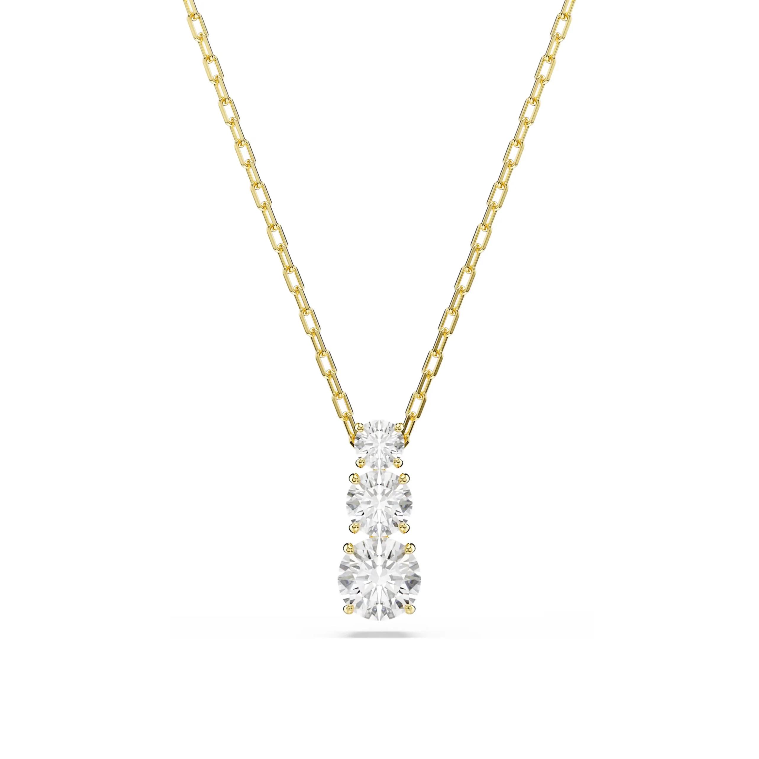 Swarovski Stilla Attract riipus, keltakullanväri ja kirkkaat zirkoni 5723298