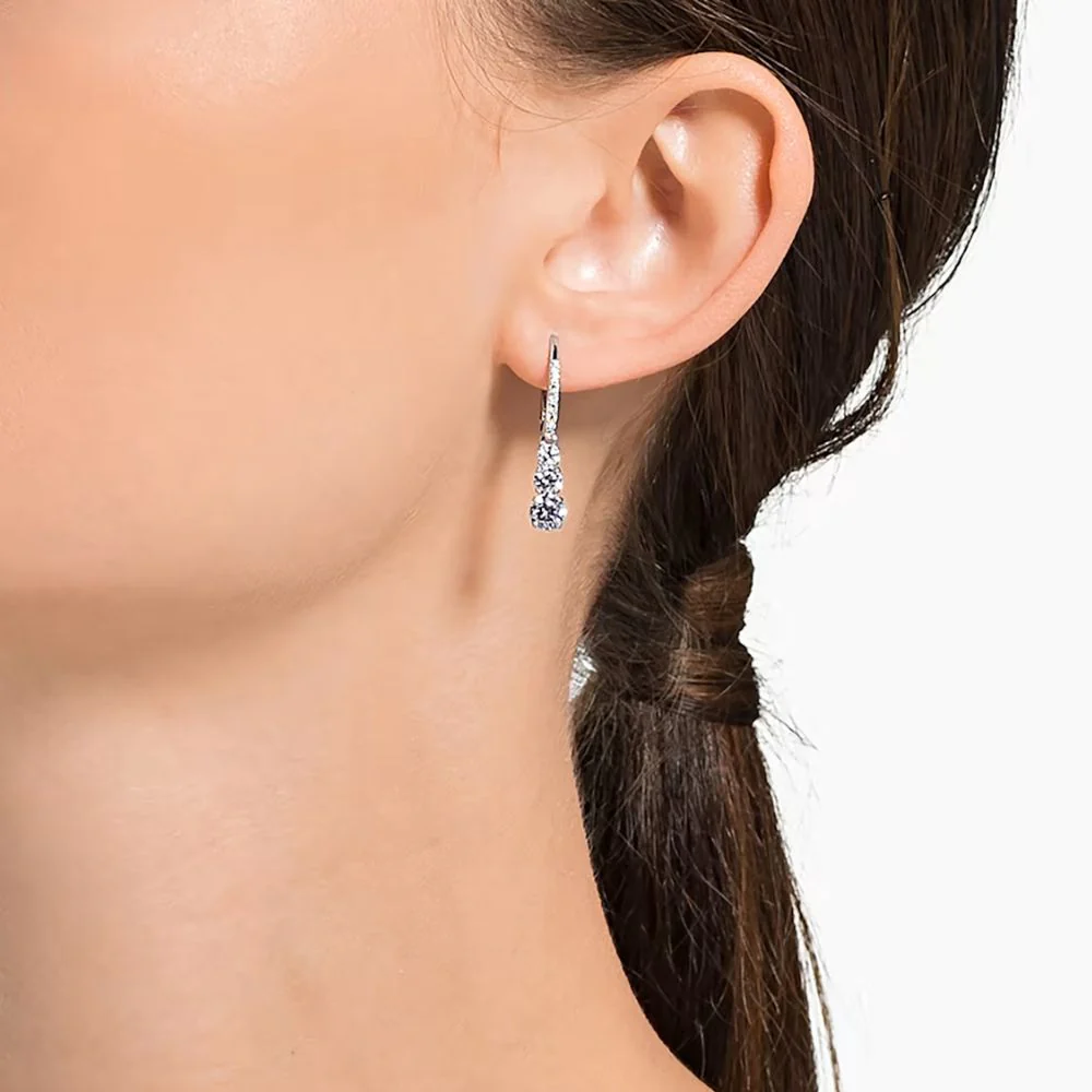 Swarovski Stilla Attract Trilogy korvakorut, kirkkailla kristalleilla, 5416155 - Image 3