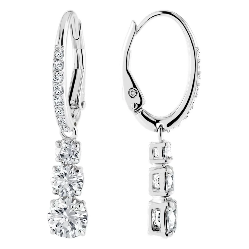 Swarovski Stilla Attract Trilogy korvakorut, kirkkailla kristalleilla, 5416155 - Image 5