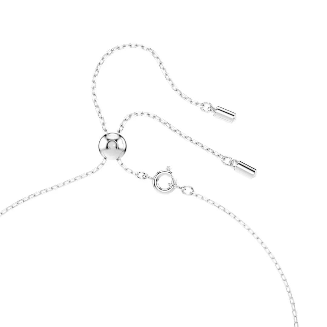 Swarovski Stilla Attract Y kaulakoru, vaalea metalli, sininen ja kirkas kristalli 5734249 - Image 4