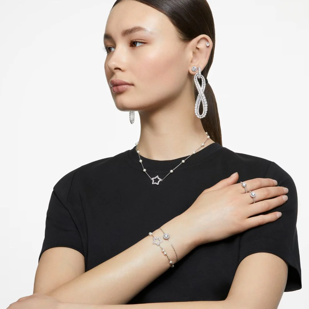 Swarovski Stilla Cocktail sormus, kirkkaat kristallit 5717932 - Image 3