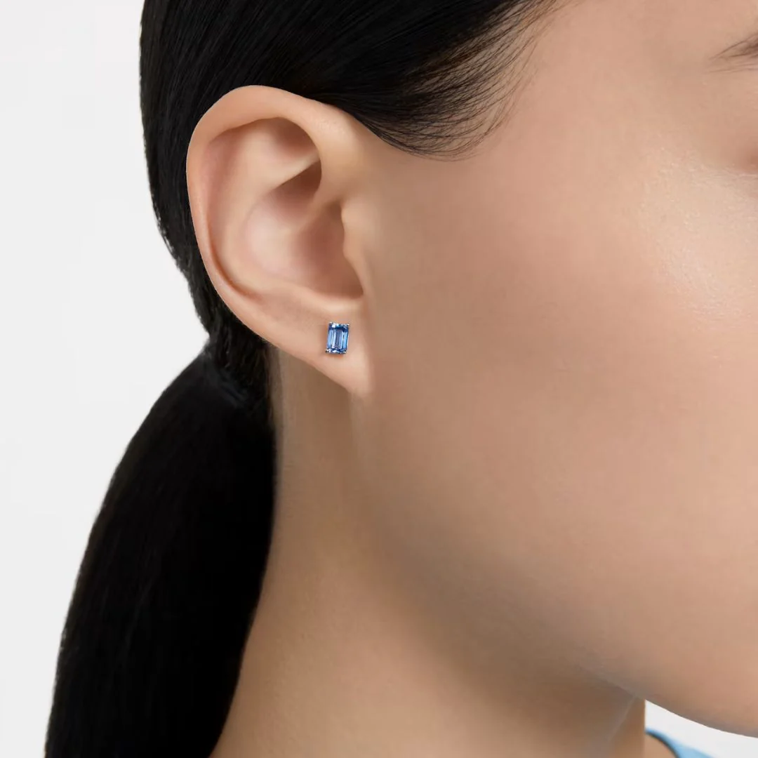 Swarovski Stilla korvakorut sinisillä kristalleilla - Image 2