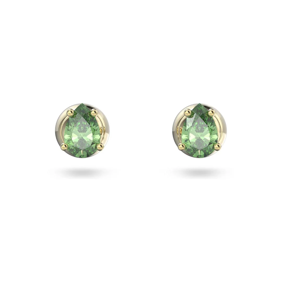 Swarovski Stilla korvakorut vihreillä kristalleilla