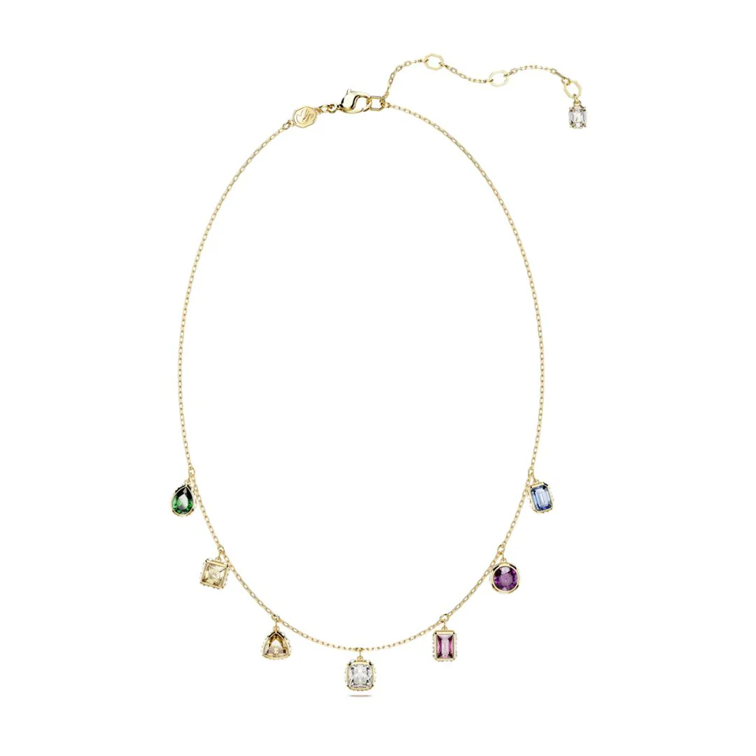 Swarovski Stilla kaulakoru, keltakullanväri ja eriväriset kristallit 5662918 - Image 2