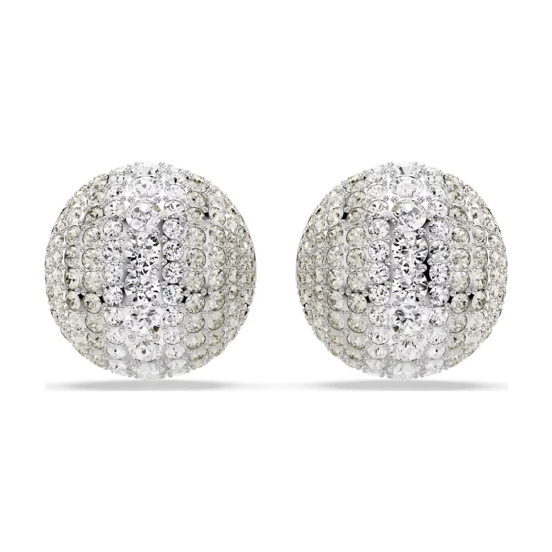 Swarovski Sublima Clip korvakorut, vaalea metalli ja kirkkaat kristallit 5699563