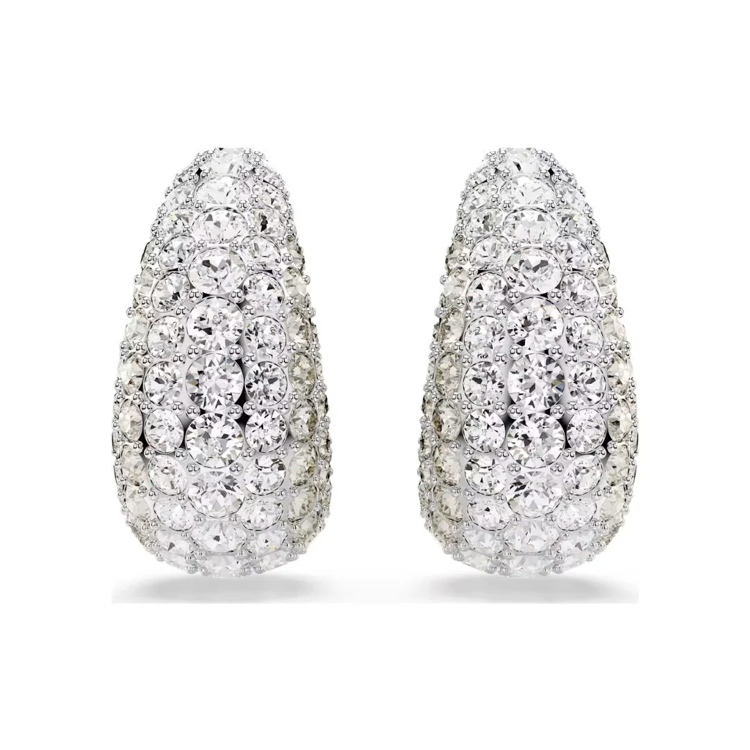 Swarovski Sublima Clip korvakorut, vaalea metalli ja kirkkaat kristallit 5699564