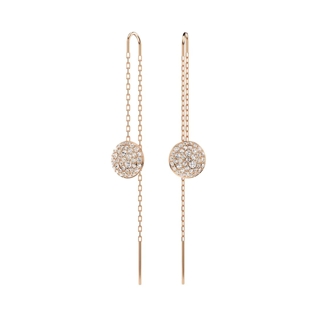 Swarovski Sublima korvakorut, rosekullattu ja kirkkaat kristallit 5689427