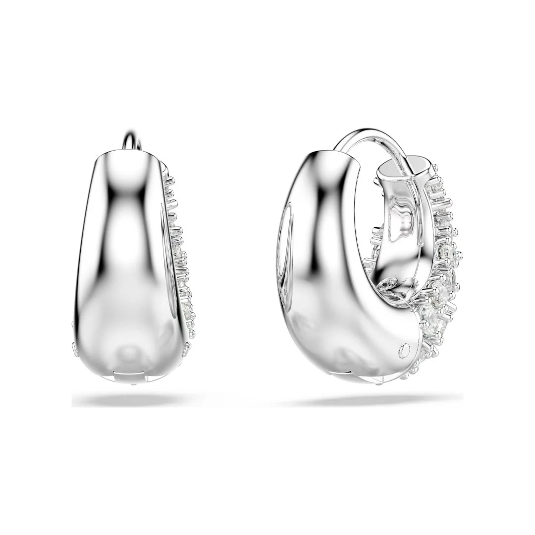 Swarovski Sublima rengaskorvakorut, vaalea metalli ja kirkkaat kristallit 5732282 - Image 5