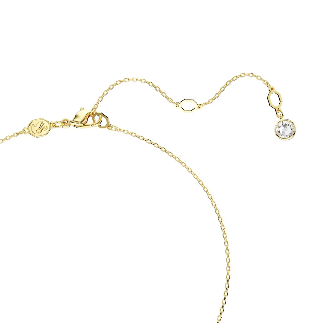 Swarovski Sublima riipus, keltakullattu ja kirkkaat kristallit, 5683443 - Image 5