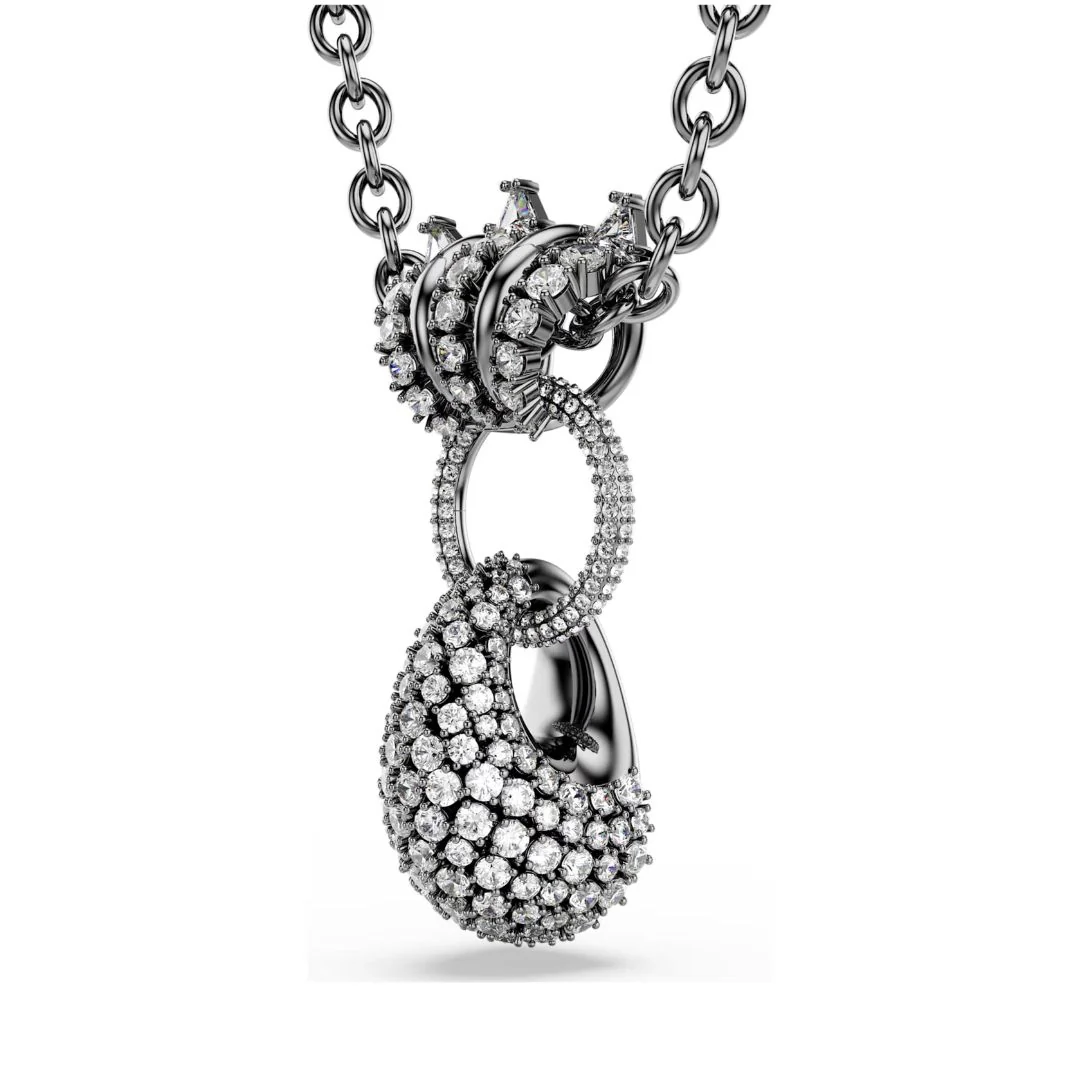 Swarovski Sublima riipus, tumma metalli ja kirkkaat kristallit 5735224 - Image 4