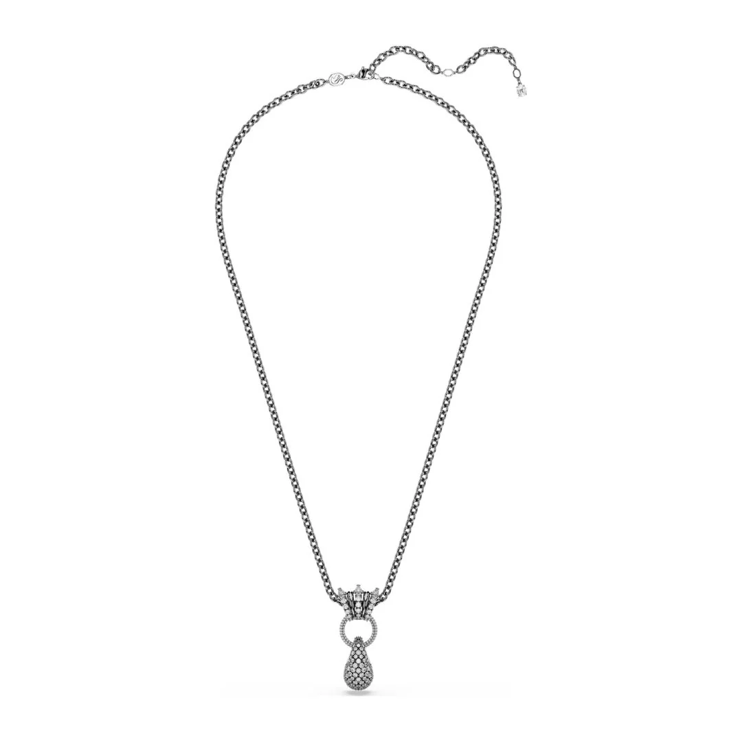 Swarovski Sublima riipus, tumma metalli ja kirkkaat kristallit 5735224 - Image 5