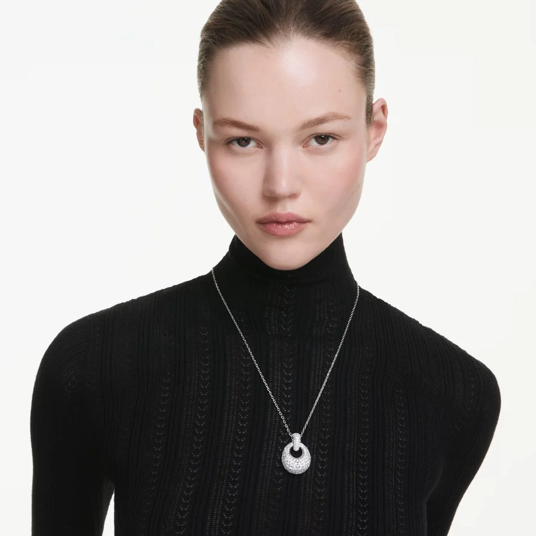 Swarovski Sublima riipus, vaalea metalli ja kirkkaat kristallit 5735223 - Image 2