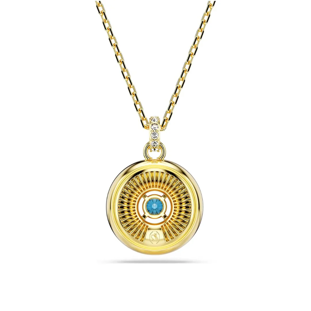 Swarovski Symbolica Evil Eye riipus, keltakullanvärinen ja eri väriset kristallit 5692169 - Image 2