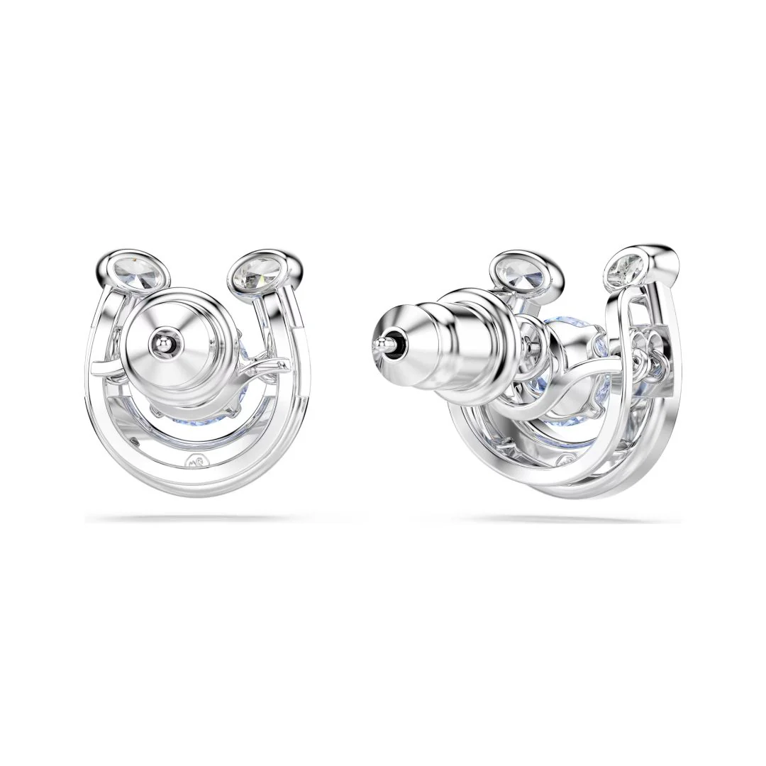 Swarovski Symbolica Horse shoe korvakorut, siniset ja kirkkaat kristallit, 5746563 - Image 4