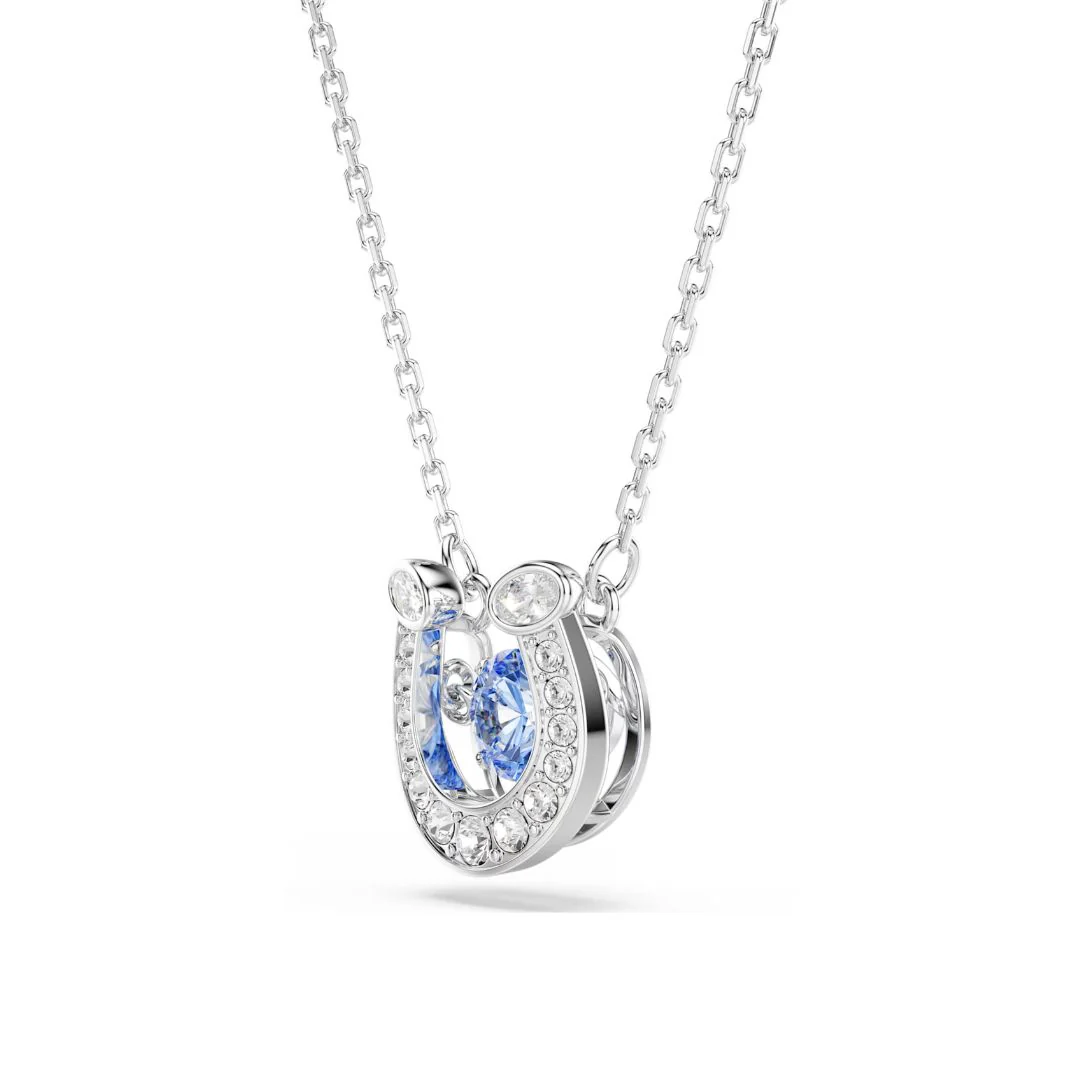 Swarovski Symbolica Horse shoe riipus, kirkkaat zirkonit ja sininen kristalli, 5746562 - Image 3