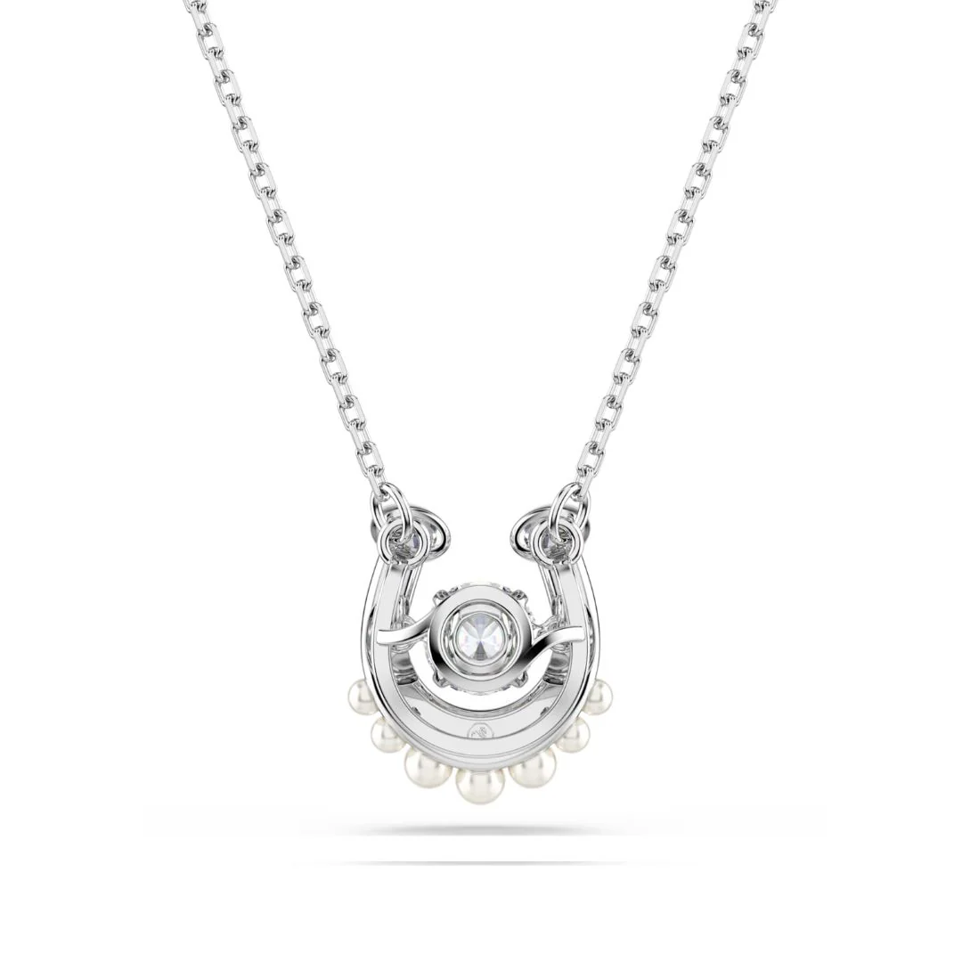 Swarovski Symbolica Horse shoe riipus, kirkkaat zirkonit ja valkoiset helmet, 5736972 - Image 6