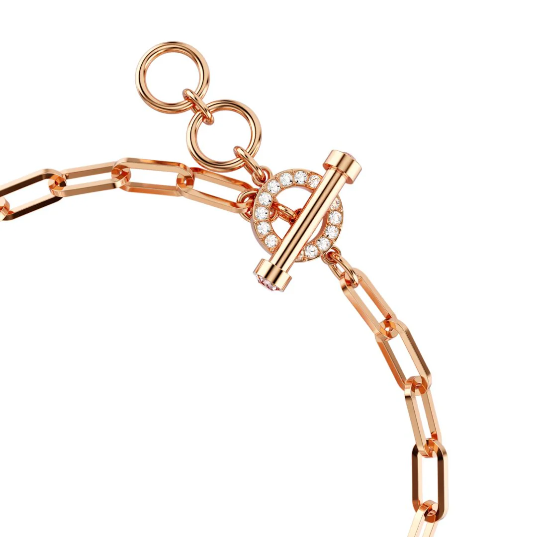 Swarovski Teddy rannekoru, ruusukullanväri ja vaaleanpunaiset kristallit 5642978 - Image 3